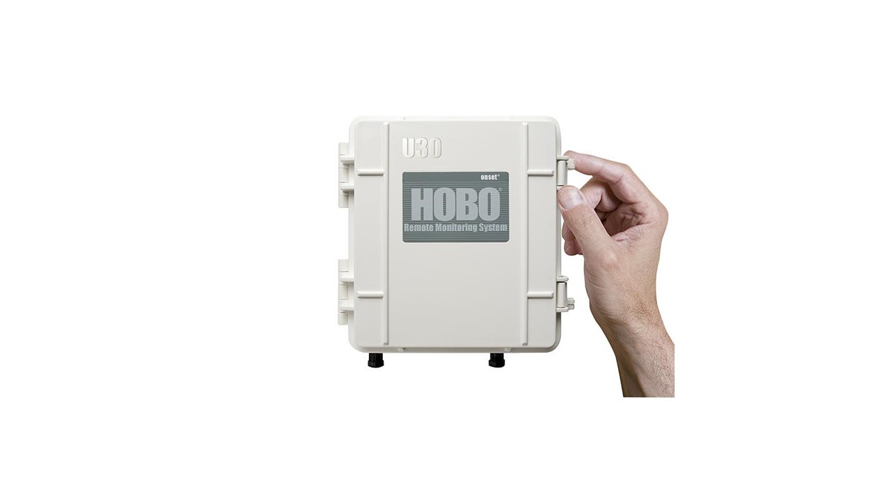 ONSET HOBO U30-NRC תחנה מטאורולוגית / אוגר נתונים רב ערוצי עד 10 רגשים ...